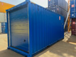 Garaje contenedor 20'HC con puertas seccionales Hörmann