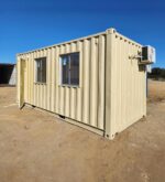 Contenedor Oficina Marítimo 20 Pies con Aire Acondicionado