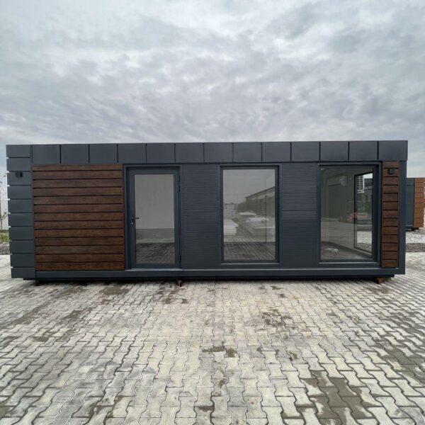 Contenedor de Oficina 800×300 con Baño y Aire Acondicionado